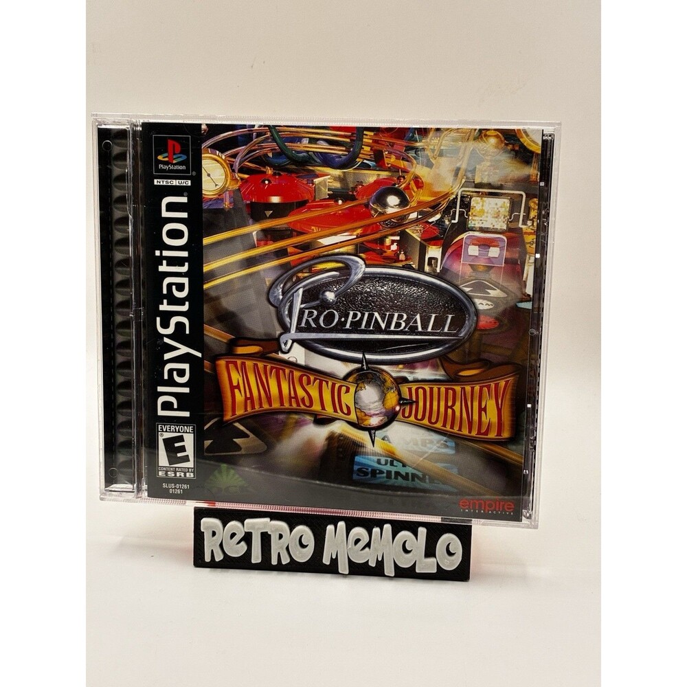 Pro Pinball Fantastic Journey for Playstation PS1 Complete Fast Shipping